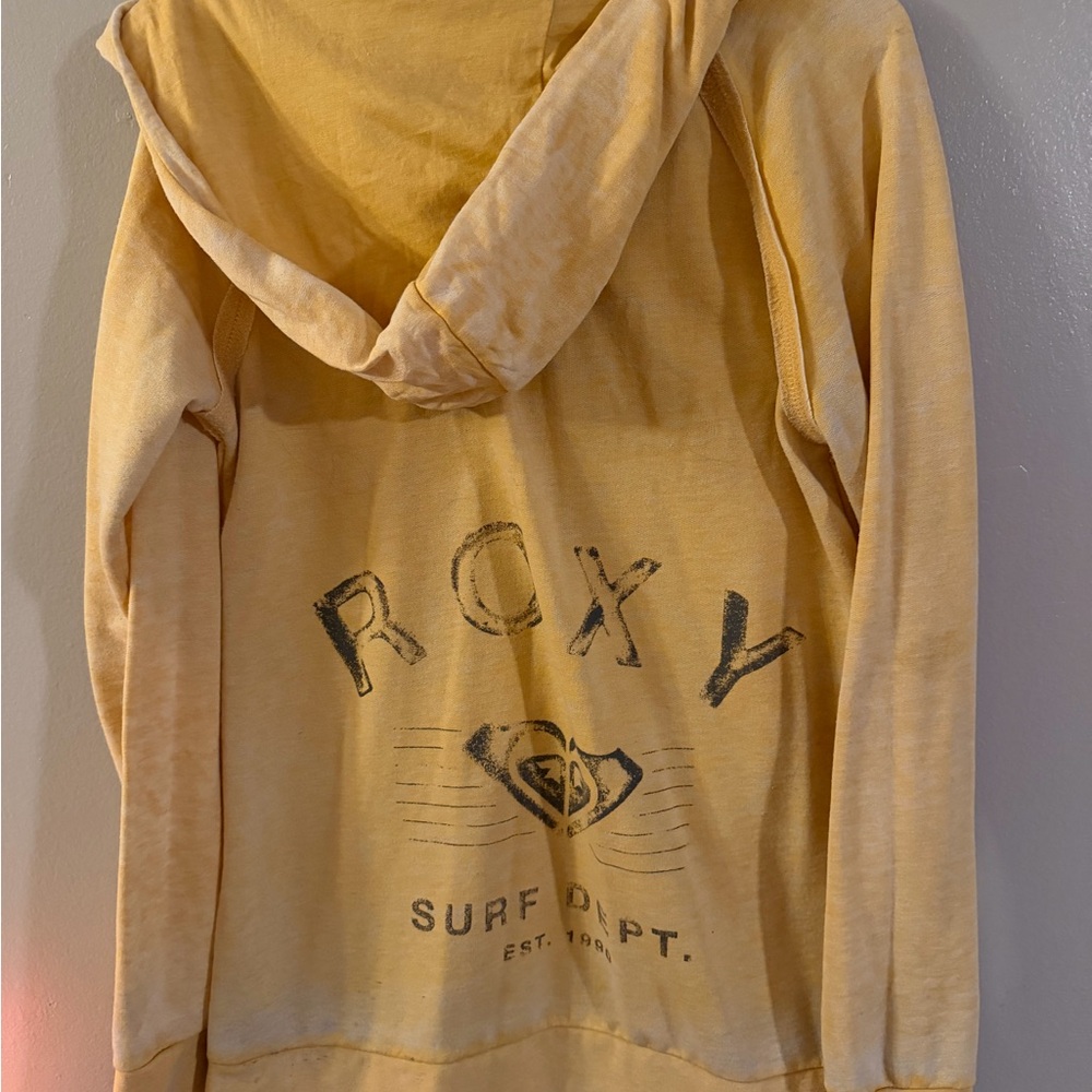 Roxy Mustard‎ Yellow Surf Hoodie